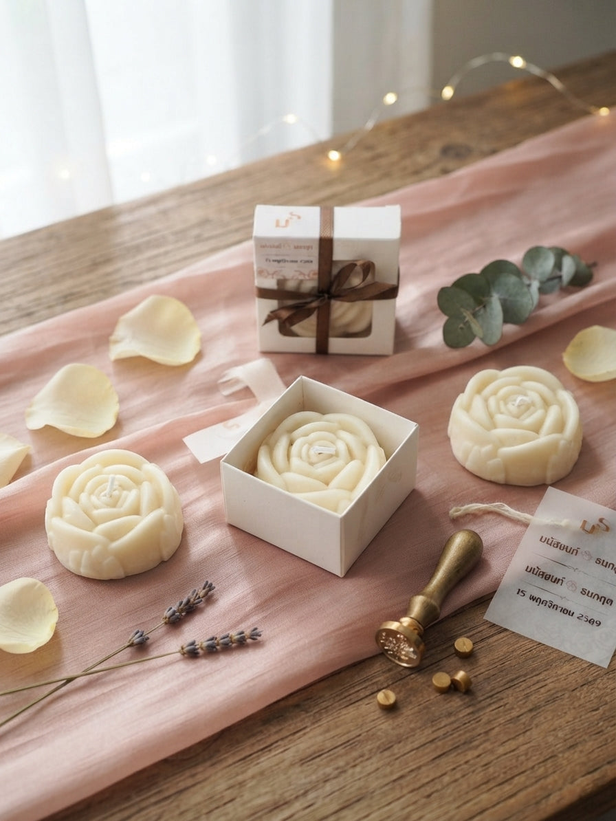 Rose Candles
